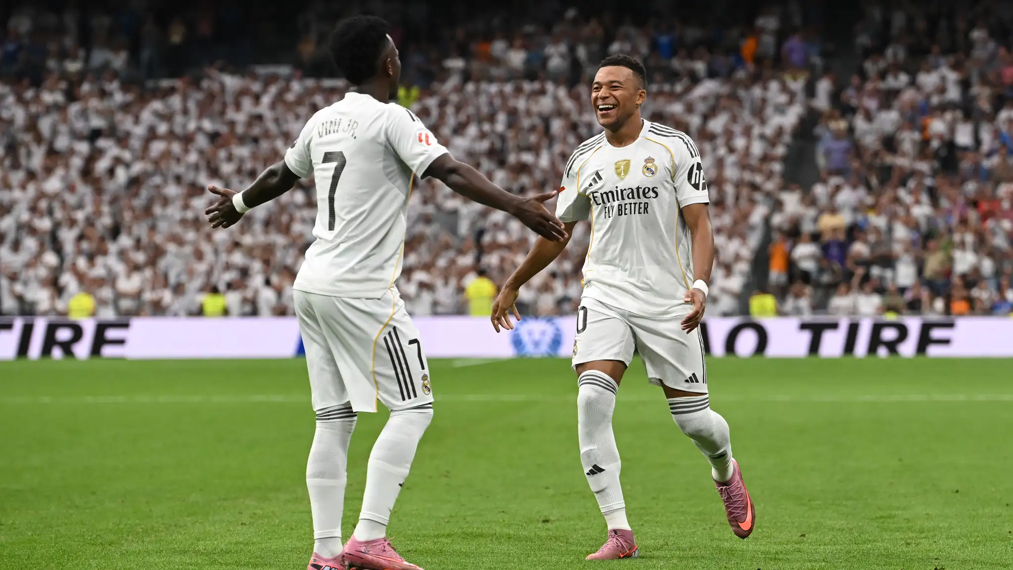 ريال مدريد يواصل تألقه ويهزم إسبانيول بثنائية ميليتاو ومبابي